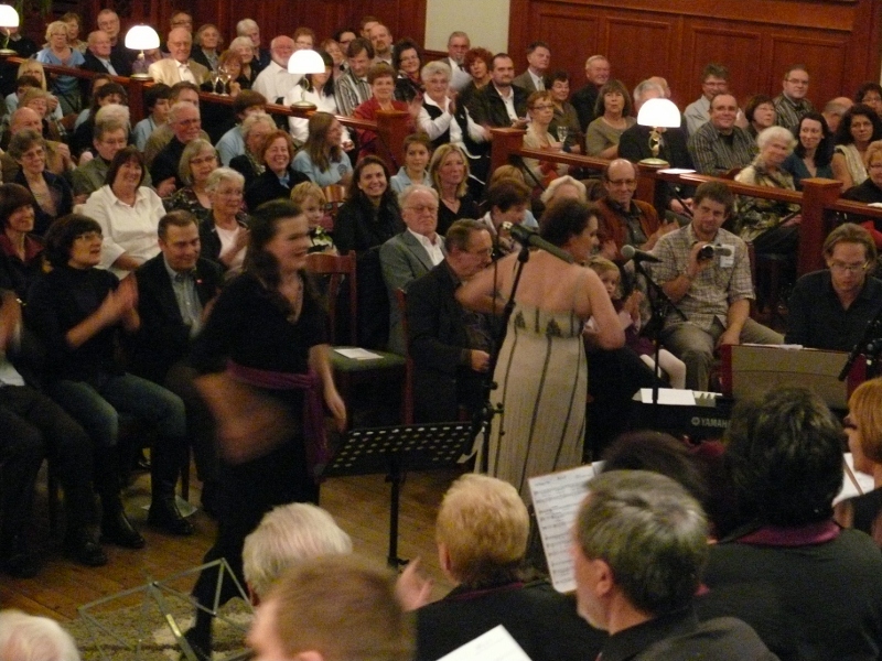 05.11.2011: Blech trifft Stimme  4. Konzert mit dem Blasmusikverein